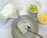 キウイ大好きベビーのバースデーケーキ作り方5写真
