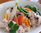 温野菜のサラダ具沢山ドレッシング作り方5写真