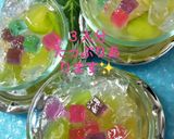 梅雨入りの頃はやっぱり紫陽花でゼリー作り方4写真