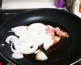 ほうれん草たっぷり親子丼作り方4写真