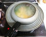 ほうれん草たっぷり親子丼作り方7写真