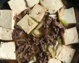 我が家の定番時短肉豆腐作り方3写真