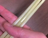 谷中生姜の茎の甘酢漬け作り方2写真