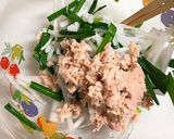 青ねぎと大根、ツナのチョレギサラダ風♪作り方3写真
