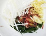 鰹のたたき のっけ盛り作り方1写真
