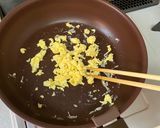 エビと炒り卵の春巻作り方1写真