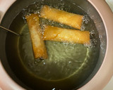エビと炒り卵の春巻作り方9写真