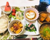 バランスご飯・夕飯のおかず・麻婆豆腐献立作り方7写真