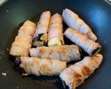 なすのしょうが味噌肉巻き作り方8写真