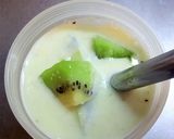 キウイのプロテインスムージー✩作り方3写真