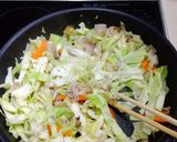 味付けは醤油だけ！美味しい☆焼きうどん作り方4写真