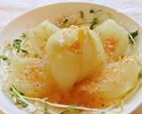 レンジで作る!うまつゆdeはなさき玉ねぎ作り方4写真