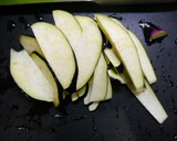 簡単！茄子と舞茸のお味噌汁☆胡麻風味作り方1写真