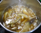 簡単！茄子と舞茸のお味噌汁☆胡麻風味作り方2写真
