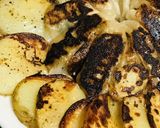 馬鈴薯のガレット風＆レトルト焼き餃子作り方4写真