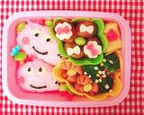ペッパピッグ キャラ弁 デコ弁作り方5写真