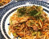 屋台っぽい仕上がりのソース焼きそば作り方10写真