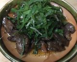 鶏レバーの蜂蜜梅煮　お酒の肴に。作り方5写真