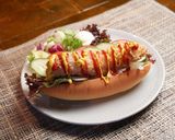タラバ蟹のホットドッグ作り方5写真