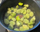 ♡簡単！そら豆のポタージュ♡作り方1写真