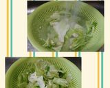 中華マヨのかにカマきゃべつ(簡単)小松菜作り方4写真