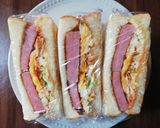 スパムでホットサンド*･オープンも作り方19写真