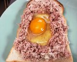 楽チン朝食♪ツナたまトースト作り方3写真