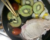 グリーンキウイチーズトン作り方3写真