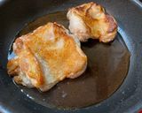 フライパン一つで簡単照り焼きチキン作り方3写真