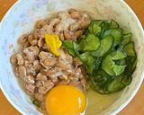 キュウリ入り納豆作り方2写真