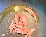 ★☆小松菜とベーコンの和風パスタ☆★作り方3写真