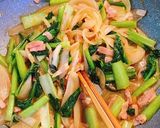 ★☆小松菜とベーコンの和風パスタ☆★作り方5写真