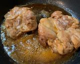 フライパン一つで簡単照り焼きチキン作り方5写真