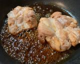 フライパン一つで簡単照り焼きチキン作り方6写真
