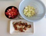 うなぎとトマトのチーズ焼き作り方1写真