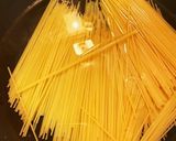 おかひじきとコーンのパスタ作り方2写真