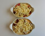 うなぎとトマトのチーズ焼き作り方5写真