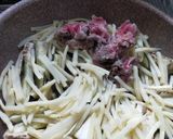 牛肉・茄子・筍のオイスター炒め♪作り方4写真