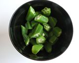 アサリとオクラのお浸し作り方3写真