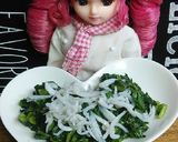 リカちゃん♡モロヘイヤしらすのポン酢がけ作り方9写真