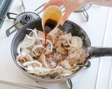 うなぎのたれで簡単おかず♪豚かばビーフン作り方6写真