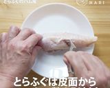 簡単糖質オフ！とらふぐのハム風サラダ作り方2写真