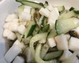 薬膳⭐︎カラダを引き締めるもずくきゅうり作り方5写真