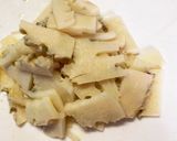 茹で筍で簡単メンマ♡そのままで食べられる作り方1写真