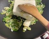 ピリ辛中華風炒り豆腐作り方3写真