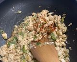 ピリ辛中華風炒り豆腐作り方5写真