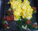 豆苗とトマトの卵炒め♪作り方4写真