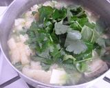 三つ葉と豆腐の味噌汁♪三つ葉が香る♪作り方5写真