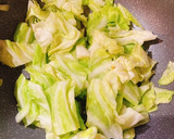 ☆★キャベツと塩昆布、鰹節の卵炒め☆★作り方3写真