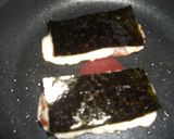 ベーコンと山芋の磯辺焼き作り方4写真